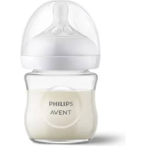Philips СТЪКЛЕНО ШИШЕ natural response 3.0 philips avent, 120 МЛ, 0М+