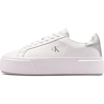 Calvin Klein Flatform Lace Up Leather Met
