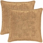 vidaXL Калъфка за възглавница 2 бр. HOUTEN Таупе 35 x 35 cm (916623)