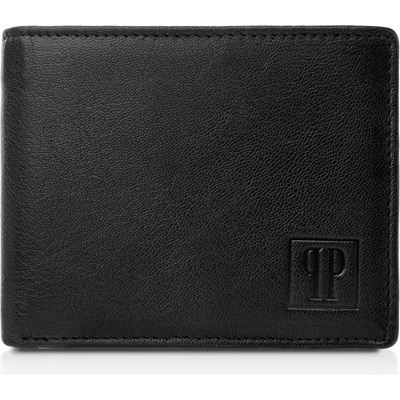 Paolo Peruzzi pánska kožená peňaženka RFID T 67 BL T 67 BL čierna