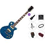 SX EC3H Premium SET Translucent Blue Електрическа китара