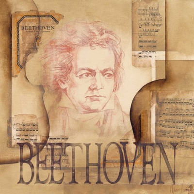 Pocta Beethovenovi 50x50 1 deska