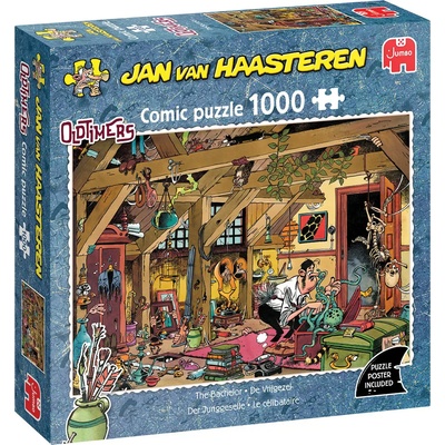 Jumbo - Puzzle Jan Van Haasteren: Oldtimers The Bachelor - 1 000 piese