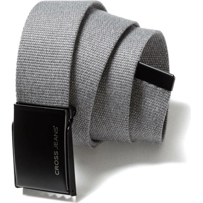 Cross Jeans BELT pánský opasek 0561K-004 Grey Melange