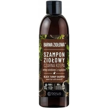 Barwa Bylinný Šampón oslabené vlasy a lupiny Čierna repa 250 ml