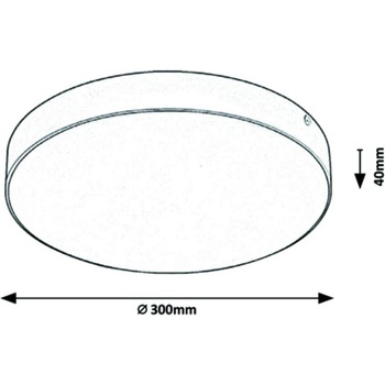 Image 1 of Rábalux Tartu 2500lm 30cm 7894