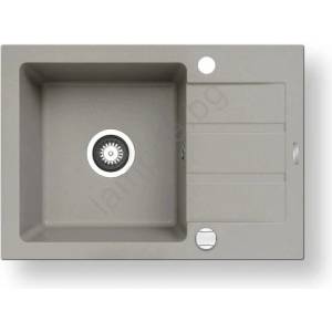 Pyramis 70166001 - Кухненска мивка NEXT 62x44 см гранит/сива (PY0019) Мивка за вграждане