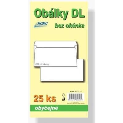 Obálky DL obyčejné (bal.25ks)