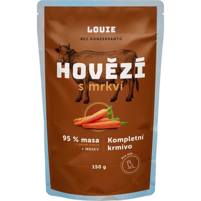 Louie Hovädzia s mrkvou 150 g