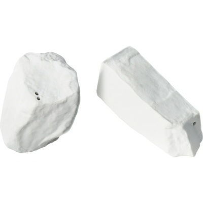 Ćmielów Design Studio Солница и пиперница Rock & Salt бяла (890289602CDC1)