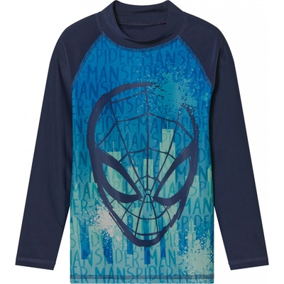 Chlapecké triko na plavání s ochranou proti UV záření (Spiderman