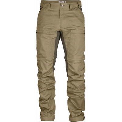 Fjallraven Abisko Lite Trekking Zip-Off trousers Long sand tarmac – Zboží Dáma
