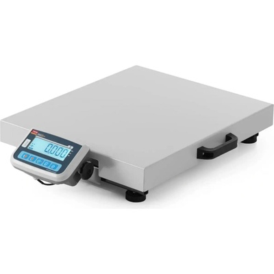 Prenosná váha na balíky LCD s legalizáciou, rad EKO+, 150 kg, TEM BEK+C050X060150-FH