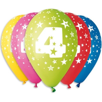 Globos Balóniky s číslami 4