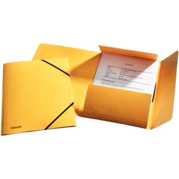 Esselte Гумена папка, 15 мм, с предварителен разрез, A4, ESSELTE "Rainbow", жълта 26591 (26591)