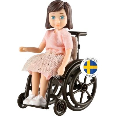 MICKI Lundby na invalidnom vozíku – sada do domčeka pre bábiky