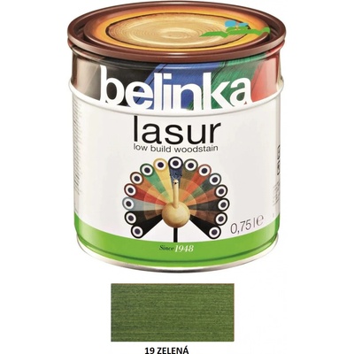 Belinka Lasur 0,75 l Zelená