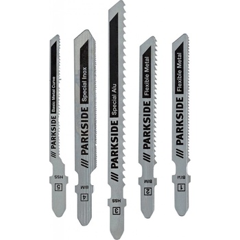 PARKSIDE Sada pilových listů pro přímočarou pilu PSTZ 3 A1 3dílná kov