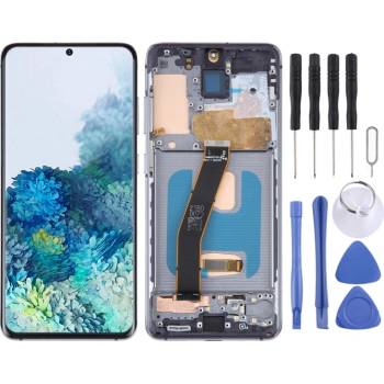 Samsung LCD Дисплей и Тъч Скрийн с рамка за Samsung Galaxy S20 SM-G980