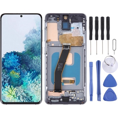 Samsung LCD Дисплей и Тъч Скрийн с рамка за Samsung Galaxy S20 SM-G980