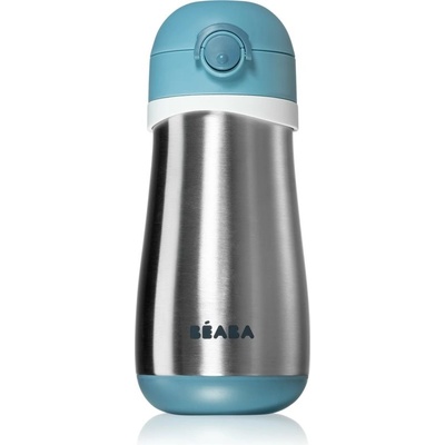 Beaba hrnek termoizolační nerez blue 350 ml