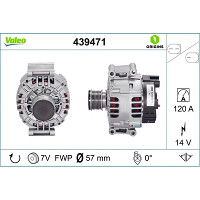 Alternátor VALEO 439471
