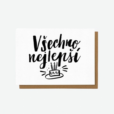 Narozeninové přání s kyticí