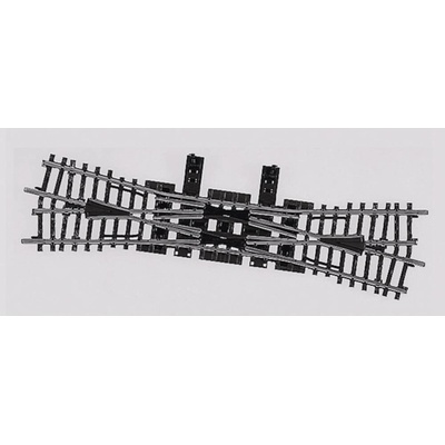 Märklin K-kolej H0 2275 křižovatková výhybka dvojitá 225 mm 1 ks
