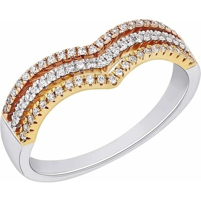 Eppi Diamantový prsten s vykrojeným designem Saija R42978