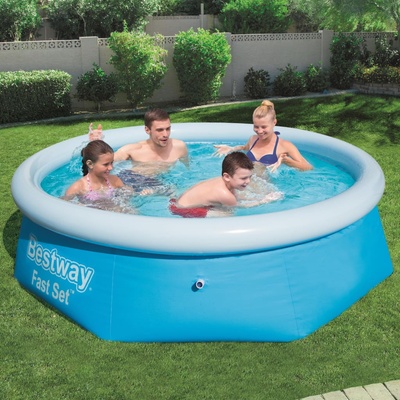 Bestway Fast Set Nafukovací bazén, okrúhly 244x66 cm 57265 - 25266-166593