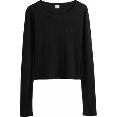 GAP V-JPN LS RIB TEE černá