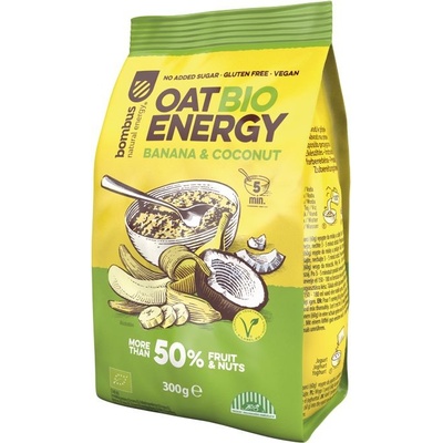 Bombus Oat Energy BIO banán kokos 300 g