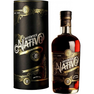 Auténtico Nativo 20y Panamas 40% 0,7 l (holá láhev)