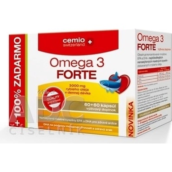 Cemio Omega Forte 3000 mg 120 kapsúl