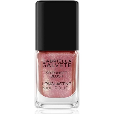 Gabriella Salvete Longlasting Enamel dlouhotrvající lak na nehty s perleťovým leskem odstín 90 Sunset Blush 11 ml