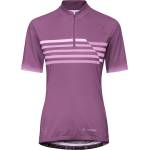 Vaude Дамска фланелка с къс ръкав за колоездене Vaude Women's Posta Half Zip Tricot II Cycling jersey - Magenta - размер 44 (EU) (156-2551-0515)