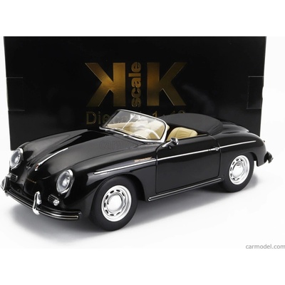 Kk-scale Porsche 356a Speedster 1955 Black 1:12