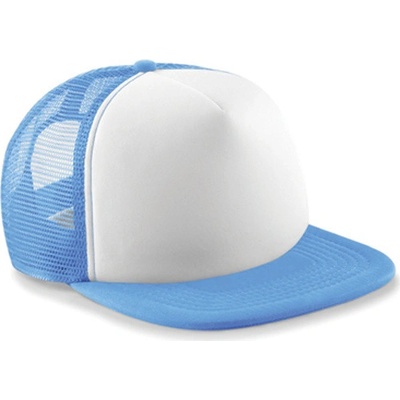 Beechfield Detská sieťovaná šiltovka BB Sky Blue one size