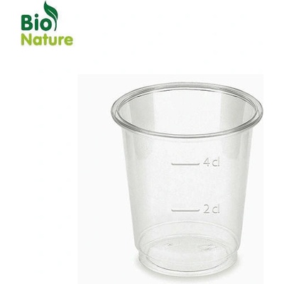 WIMEX Kelímek čirý PLA BIO 2 cl 4 cl Ø 48 mm P3040
