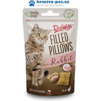 Dafiko Filled Pillows with Rabbit for Cats 40 g