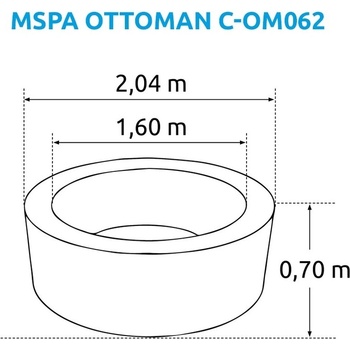 Marimex MSPA Ottoman C-OM062 | 11400299