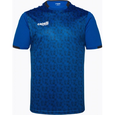 Capelli Cs III Block pánské fotbalové tričko royal blue/black