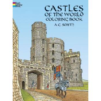 Castles of the World Colouring Book