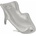 MALTEX Lehátko do vane Zebra Grey