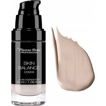 Pierre René Skin Balance Cover voděodolný tekutý make-up 19 Cool Ivory 30 ml