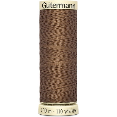 180 Univerzální šicí nit Gütermann 100% PES, hnědá