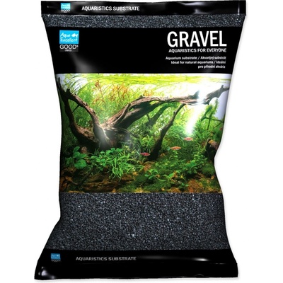 Aqua Excellent písek černý 1,6-2,2 mm, 3 kg – Zboží Dáma