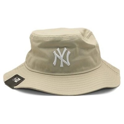 New Era MLB Womens Adventure Bucket New York Yankees Stone / White