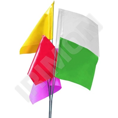 IRIMON Vytyčovací praporky Garden pro zahradníky - typ: bílé