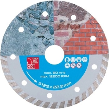 DIAMANT kotúč diamantový 125mm TURBO